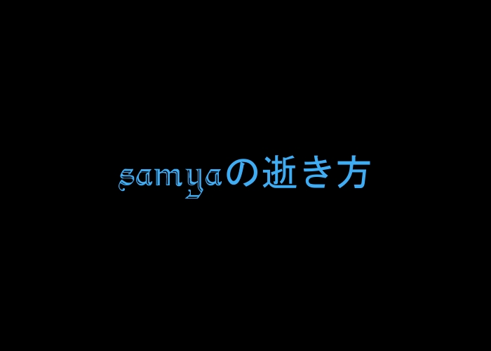 Samyaへの逝き方
