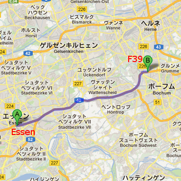 EssenHBFF39܂Ń^NV[ŐB15炢B15KmBs͂SO[BA͂QT[Bsłڂꂽi΁j